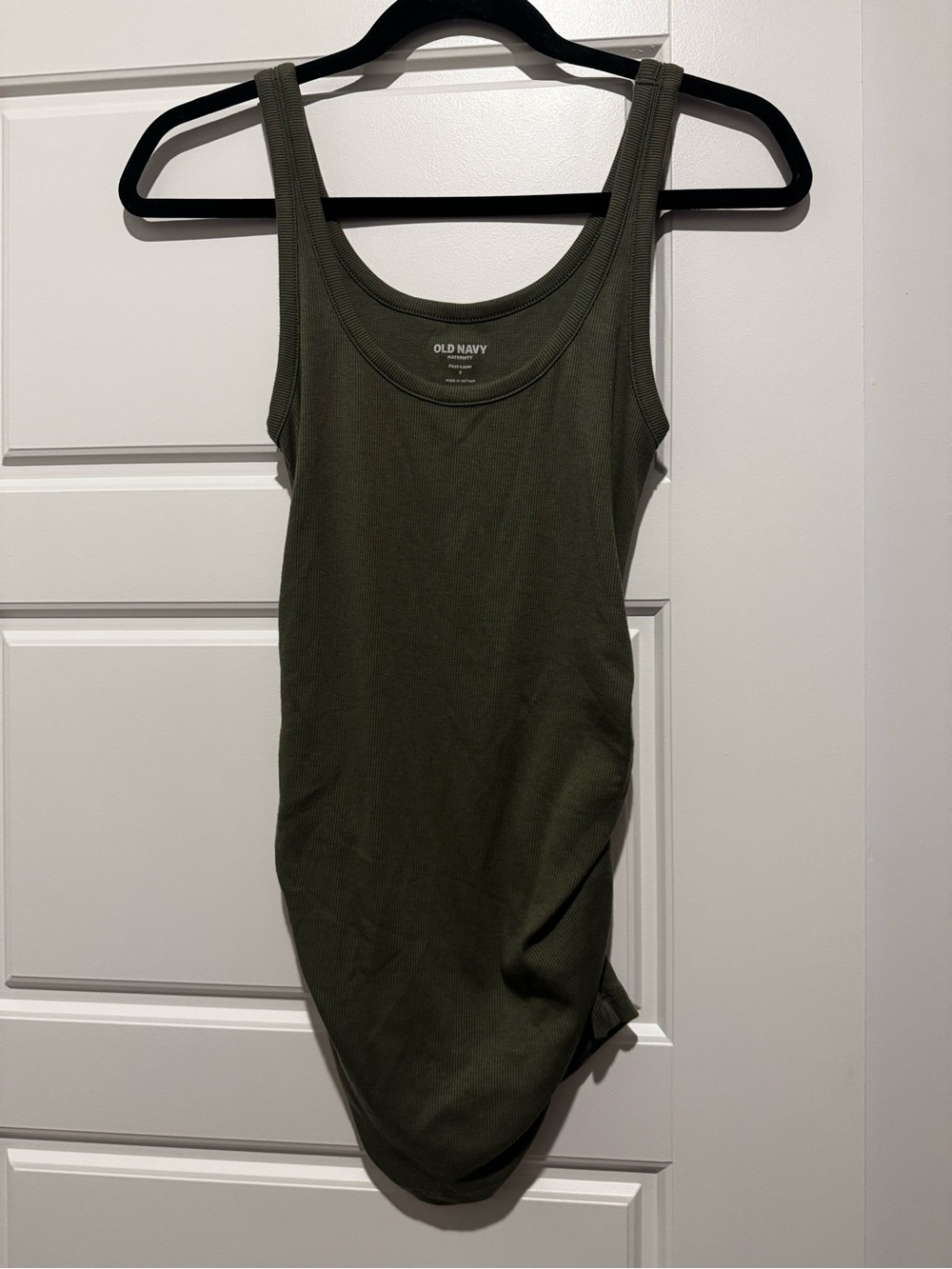Old Navy Olive Green Ribbed Tank Top